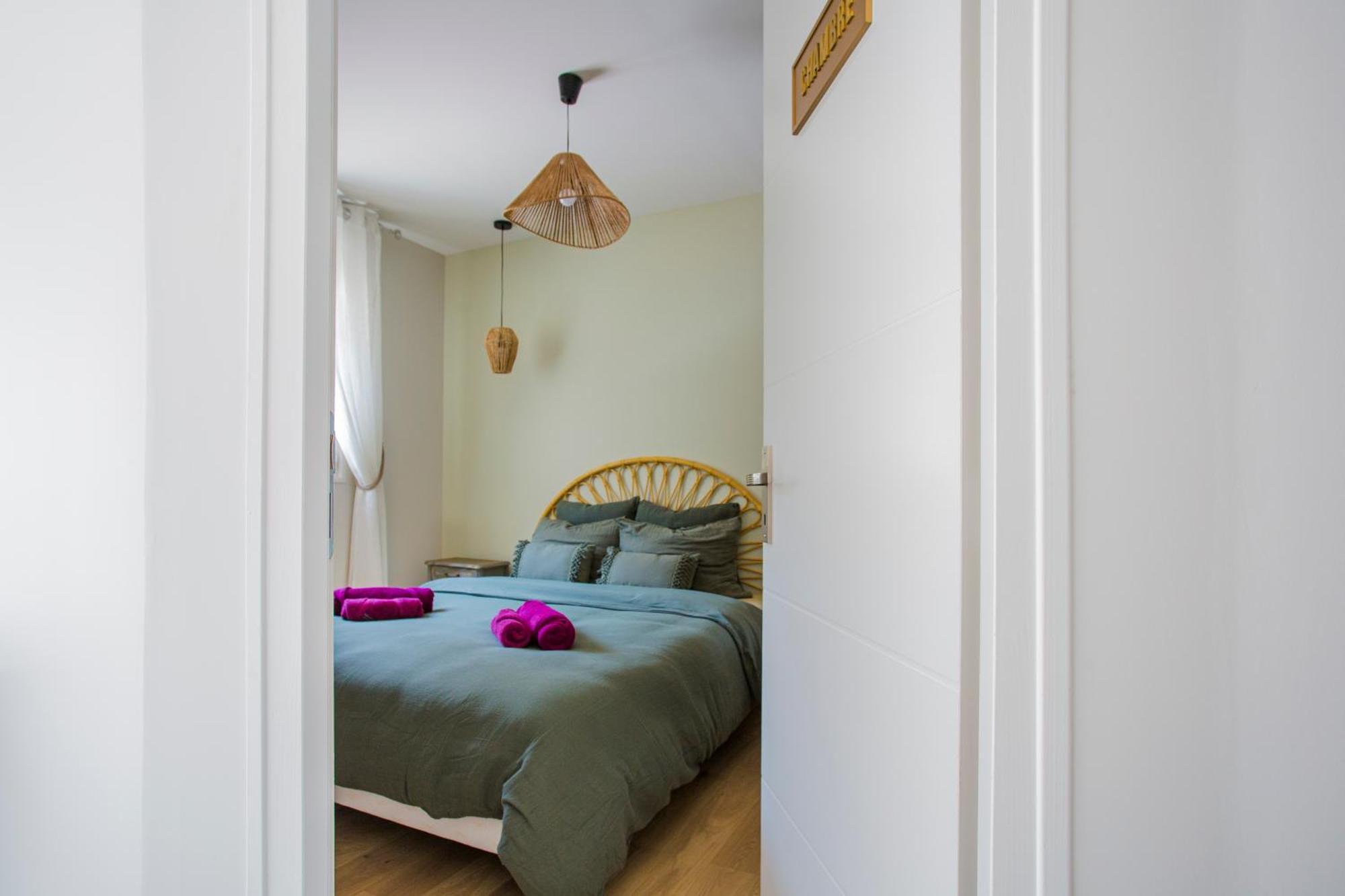 Ideal Pro & Couple - 2 Logements Theme Boho Chic Rdc & Dandy 1Er Etage - Quartier Calme - Jardin - Wifi Hd - Smart Tv - Parking Gratuit - Proche Centre & Transports - Ask Home فالنسيان المظهر الخارجي الصورة